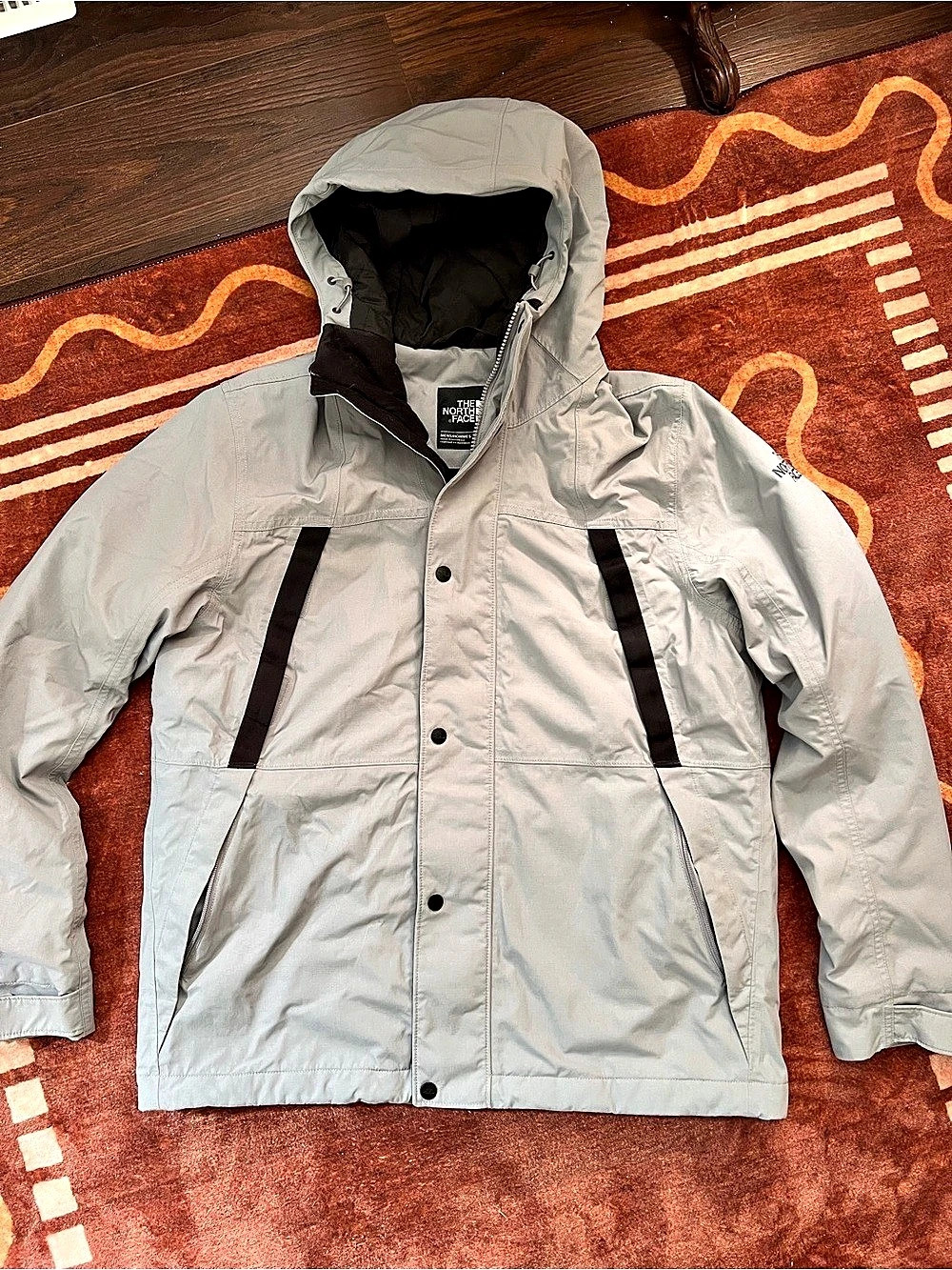 The North Face Men's Gray Winger Ski Snow Jacket Size Large